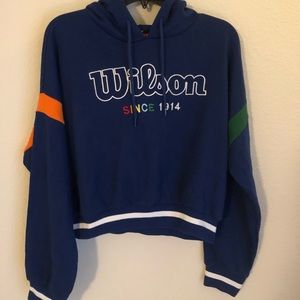 Wilson x Forever 21 Cropped Sweatshirt